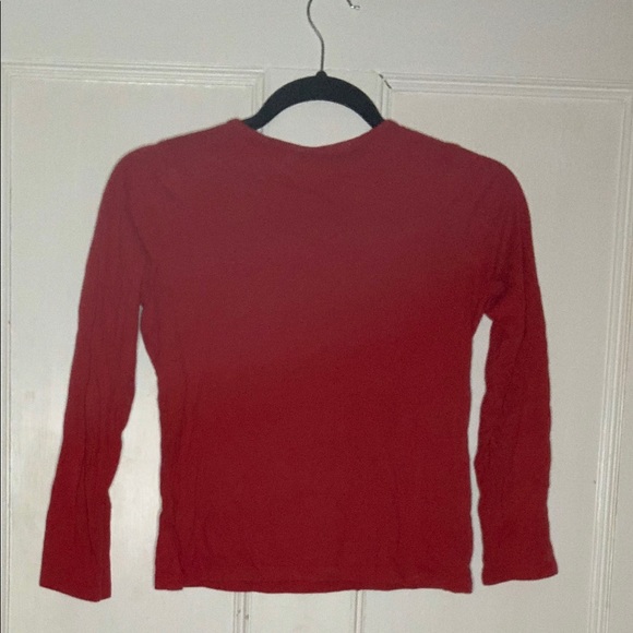 Blank red long sleeve - Picture 2 of 2